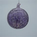 PURPLE BALL CRAKED HAND CRAFTED