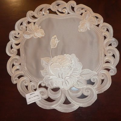 CENTRE DE TABLE 15" ARGENT